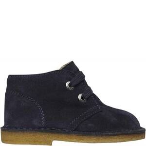 NEW NATURINO boys milky lace up desert boot in blue